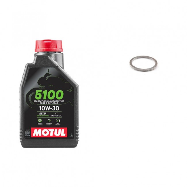 Pack Vidange Honda CB125F - MOTUL 5100 10W30