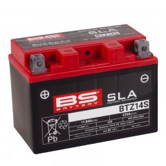Batterie BS BTZ14S SLA sans entretien activée usine