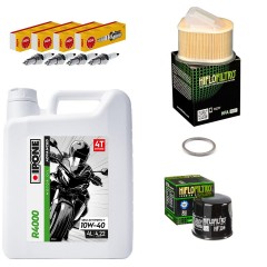 Kit entretien révision Kawasaki Z750 2004 à 2006 - IPONE R4000