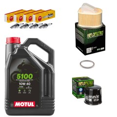 Kit entretien révision Kawasaki Z750 2004 à 2006 - MOTUL 5100