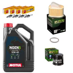 Kit entretien révision Kawasaki Z750 2004 à 2006 - MOTUL NGEN5