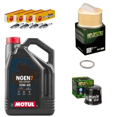 Kit entretien révision Kawasaki Z750 2004 à 2006 - MOTUL NGEN7