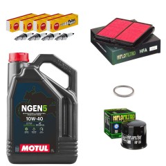 Kit entretien révision Suzuki 600 Bandit 1995 à 1999 - Motul NGEN5