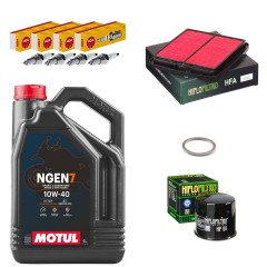 Kit entretien révision Suzuki 600 Bandit 1995 à 1999 - Motul NGEN7