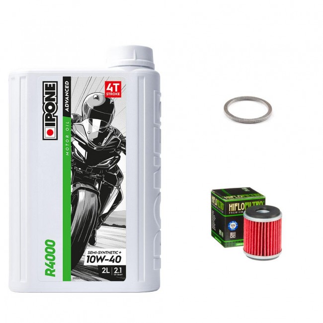 Pack Vidange Yamaha Tricity 300 - Ipone R4000