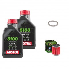 Pack Vidange Yamaha Tricity 300 - Motul 5100