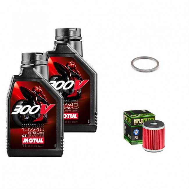 Pack Vidange Yamaha Tricity 300 - Motul 300V