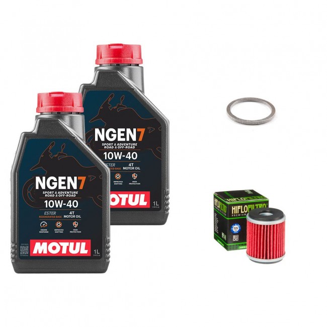 Pack Vidange Yamaha Tricity 300 - Motul NGEN7