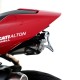 Support de plaque R&G Ducati 2025 - LP0388BK