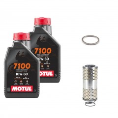 Pack vidange MOTO GUZZI NEVADA 750 2009 à 2016 - MOTUL 7100