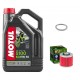Pack Vidange Aprilia Pegaso 650 de 2005 à 2010 - MOTUL 5100