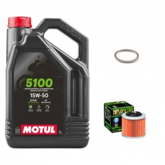 Pack Vidange Aprilia Pegaso 650 de 1990 à 2004 - MOTUL 5100