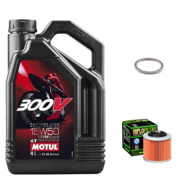 Pack Vidange Aprilia Pegaso 650 de 1990 à 2004 - MOTUL 300V
