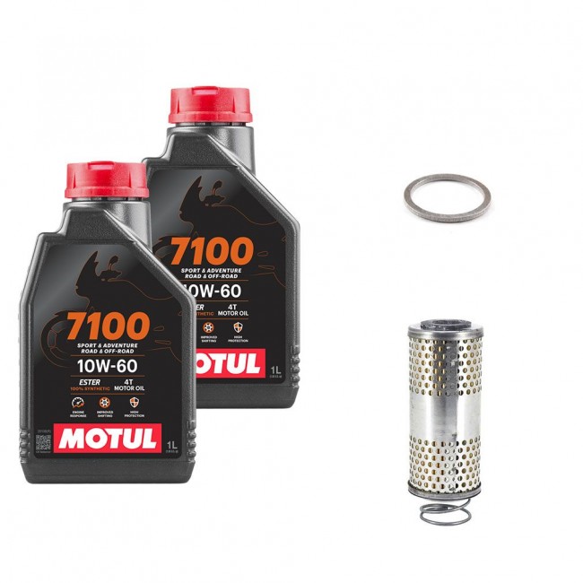 Pack vidange MOTO GUZZI V7 850 2021 à 2024 - MOTUL 7100