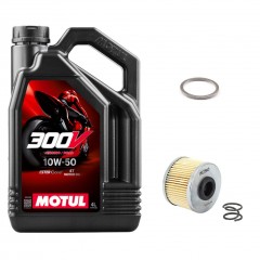 Pack Vidange MOTO GUZZI V100 1000 Mandello - Motul 300v