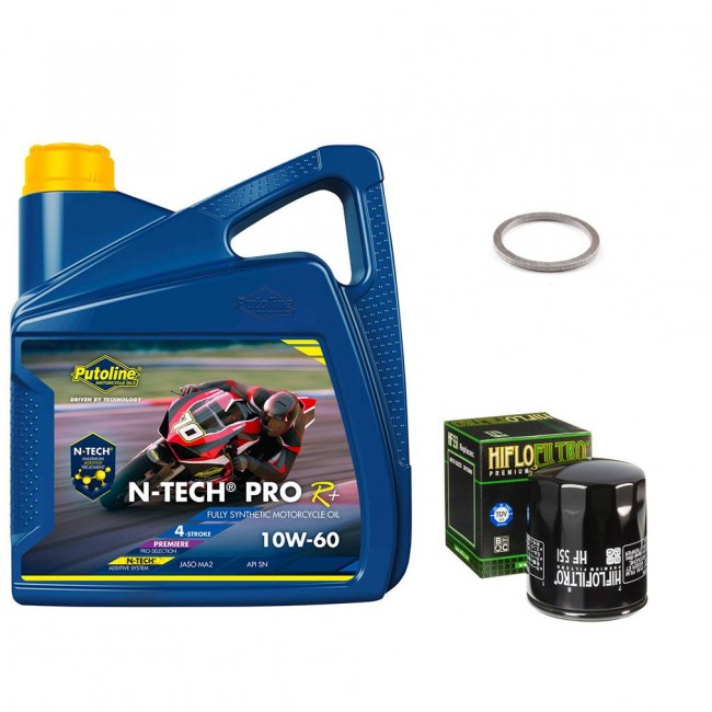 Pack Vidange MOTO GUZZI BELLAGIO 940 - Putoline N-TECH® Pro R+