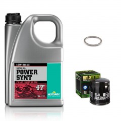 Pack Vidange MOTO GUZZI GRISO 1100 2007 à 2009 - Motorex Power Synt