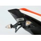 Support de plaque R&G DERBI GPR 125 2009 à 2013 - LP0100BK