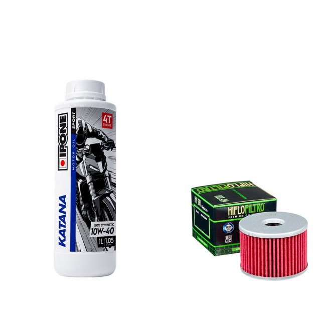 Pack Vidange Benelli TNT 125 2017 à 2020 - Ipone Katana