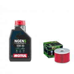 Pack Vidange Benelli TNT 125 2017 à 2020 - Motul NGEN5