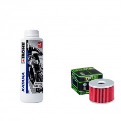 Pack Vidange Benelli BN 125 2020 à 2025 - Ipone Katana