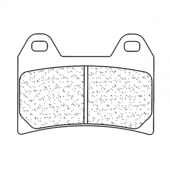 Plaquettes de frein avant CL BRAKES 2539A3+ Plaquettes de frein avant CL BRAKES 2539A3+