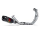 Ligne complète Akrapovic Racing Carbone MT 07