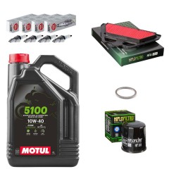 Kit entretien révision Kawasaki Z900 - MOTUL 5100