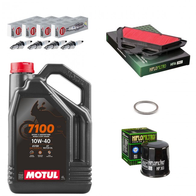 Kit entretien révision Kawasaki Z900 - MOTUL 7100 Kit entretien révision Kawasaki Z900 - MOTUL 7100