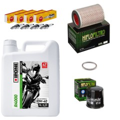 Kit entretien révision Honda 600 Hornet 1998 à 2002 - Ipone R4000