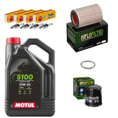 Kit entretien révision Honda 600 Hornet 1998 à 2002 - MOTUL 5100