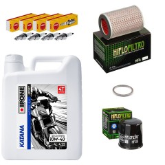 Kit entretien révision Honda 600 Hornet 1998 à 2002 - Ipone Katana
