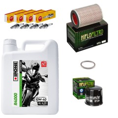 Kit entretien révision Honda 600 Hornet 2003 à 2006 - Ipone R4000