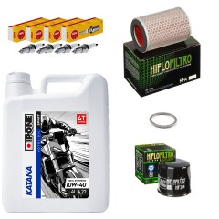 Kit entretien révision Honda 600 Hornet 2003 à 2006 - Ipone Katana