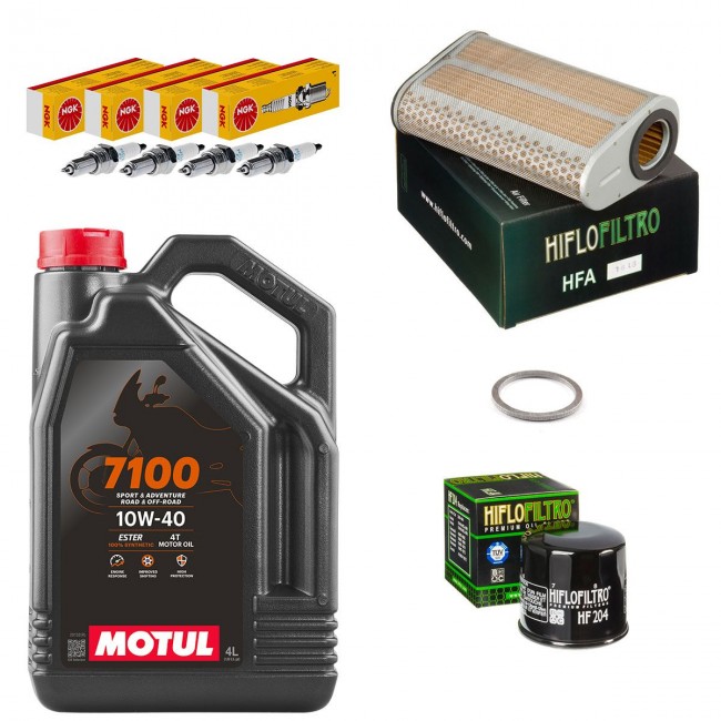 Kit entretien révision Honda 600 Hornet 2007 à 2014 - MOTUL 7100