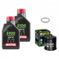 Pack vidange POLARIS Sportsman 570 - MOTUL 5100 10W50