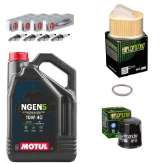 Kit entretien révision Kawasaki Z1000 2007 à 2009 - MOTUL NGEN5