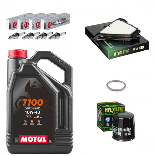 Kit entretien révision Kawasaki Z1000 2010 à 2020 - MOTUL 7100
