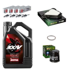Kit entretien révision Kawasaki Z1000 2010 à 2020 - MOTUL 300V