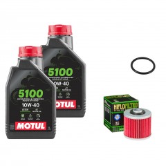 Pack Vidange Yamaha XV125 Virago 1996 à 2001 - MOTUL 5100