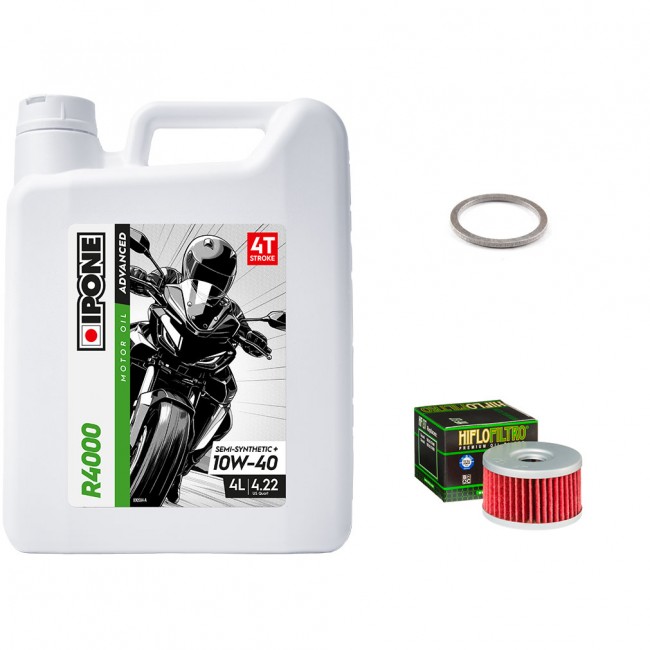 Pack Vidange Suzuki DR650 - Ipone R4000