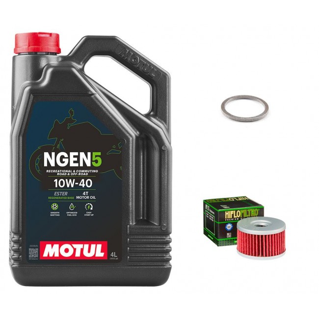 Pack Vidange Suzuki DR650 - Motul NGEN5