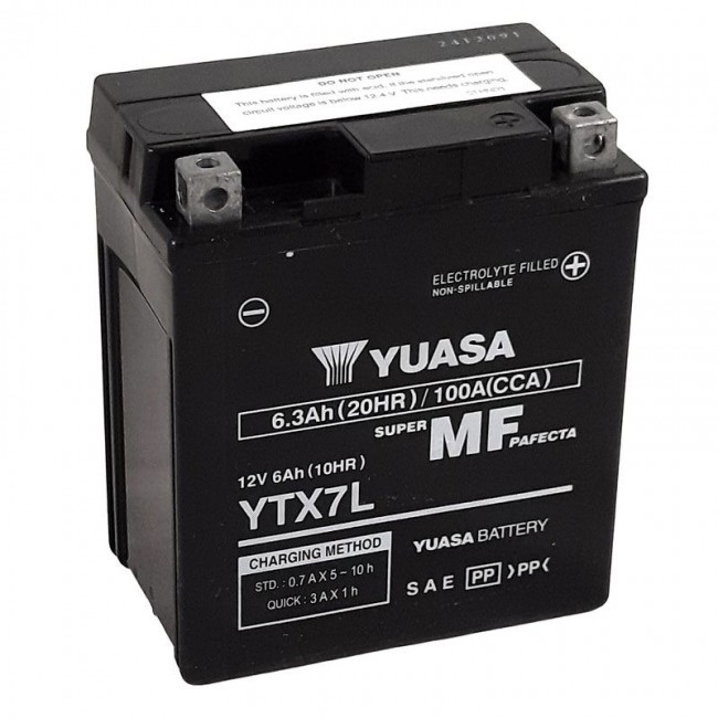 Batterie YUASA YTX7L FA
