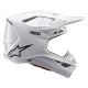Casque Alpinestars M10 Solid ECE Blanc - S