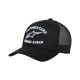 Casquette Alpinestars Triple Trucker Noir/Blanc
