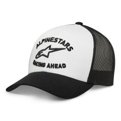 Casquette Alpinestars Triple Trucker Blanc/Noir