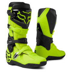 Bottes FOX motion jaune fluo
