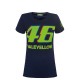 Tee Shirt Valentino Rossi Bleu Femme