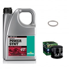 Pack Vidange Royal Enfield Shotgun 650 - MOTOREX Power Synt