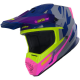 Casque Kenny Track Graphic Speed violet/rose